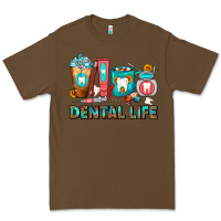 Cacao Dental Life Dentist Coffee Cups Premium Tee - FaDigitalArtStudio