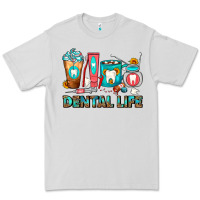 Dove Grey Dental Life Dentist Coffee Cups Premium Tee - FaDigitalArtStudio