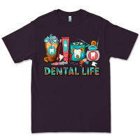 Plum Dental Life Dentist Coffee Cups Premium Tee - FaDigitalArtStudio
