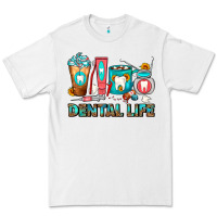 White Dental Life Dentist Coffee Cups Premium Tee - FaDigitalArtStudio