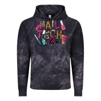 Cloud Black Nail Tech Life Vintage Hoodie - LillyAllenDesigns