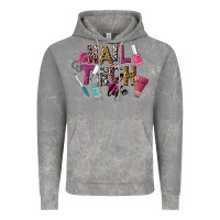 Cloud Rock Nail Tech Life Vintage Hoodie - LillyAllenDesigns