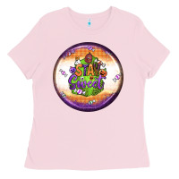Bubblegum Pink stay sweet earrings Ladies Tee - BundleAndBundleShop