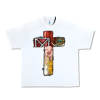 White farm life alphabet lowercase letters t Urban Heavy Tee - BundleAndBundleShop