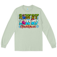 Matcha Rowdy Howdy Christmas Long Sleeve Tee - CowhideDigitalArt