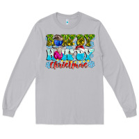 Moon Dust Rowdy Howdy Christmas Long Sleeve Tee - CowhideDigitalArt