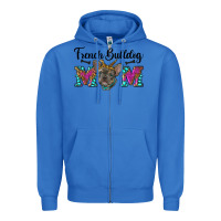 True Royal french bulldog mom Zipper Hoodie - RanaPortraitStore