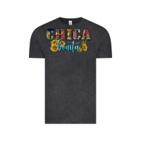 Vintage Black chica bonita Vintage Tee - BundleAndBundleShop