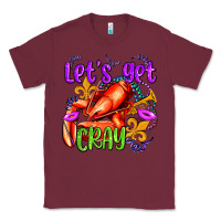 Burgundy let's get cray with crawfish olivia Classic Tee - OliviaCreatesArt