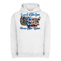 Pigment Lunar Rock land of the free home of the brave american flag background Urban Hoodie - Jasminsmagicworld