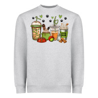 Heather Grey dog mom coffee Heavyweight Sweatshirt - Jasminsmagicworld