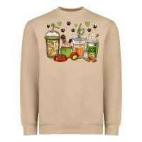 Mushroom dog mom coffee Heavyweight Sweatshirt - Jasminsmagicworld