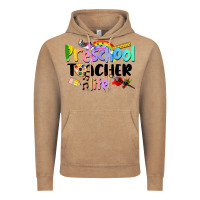 Vintage Coffee Preschool Teacher Life Vintage Hoodie - LillyAllenDesigns