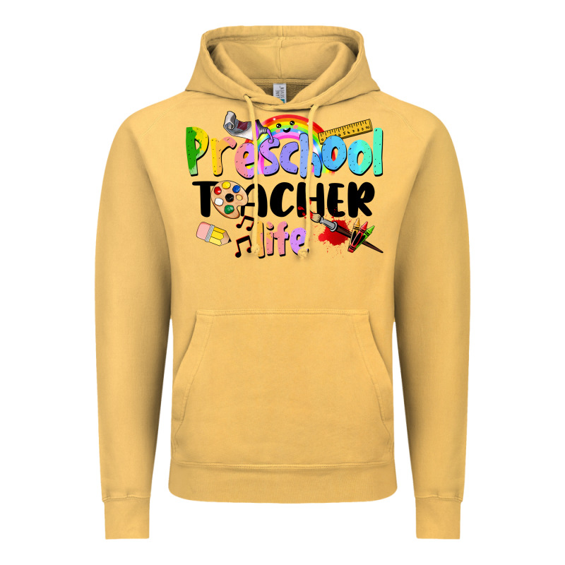 Preschool Teacher Life Vintage Hoodie by LillyAllenDesigns | Teevron