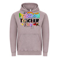 Vintage Zinc Preschool Teacher Life Vintage Hoodie - LillyAllenDesigns