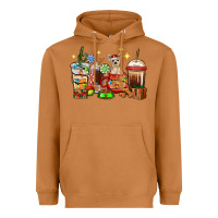 Meerkat Christmas coffee cups with Chihuahua Heavyweight Hoodie - RanaPortraitStore