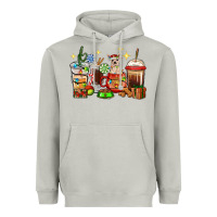 Moon Dust Christmas coffee cups with Chihuahua Heavyweight Hoodie - RanaPortraitStore