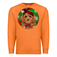 Carrot Christmas Toy Poodle Premium Sweatshirt - RanaPortraitStore