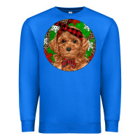True Royal Christmas Toy Poodle Premium Sweatshirt - RanaPortraitStore