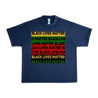Navy black lives matter seamless pattern Urban Heavy Tee - BundleAndBundleShop
