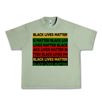 Oil Green black lives matter seamless pattern Urban Heavy Tee - BundleAndBundleShop
