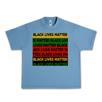 Pebble Blue black lives matter seamless pattern Urban Heavy Tee - BundleAndBundleShop
