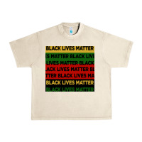 Sandshell black lives matter seamless pattern Urban Heavy Tee - BundleAndBundleShop