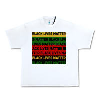 White black lives matter seamless pattern Urban Heavy Tee - BundleAndBundleShop