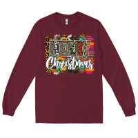 Western Merry Christmas Long Sleeve Tee | Teevron