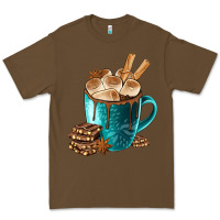 Cacao Chocolate And Coffee Premium Tee - FaDigitalArtStudio