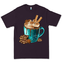 Plum Chocolate And Coffee Premium Tee - FaDigitalArtStudio