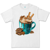 White Chocolate And Coffee Premium Tee - FaDigitalArtStudio