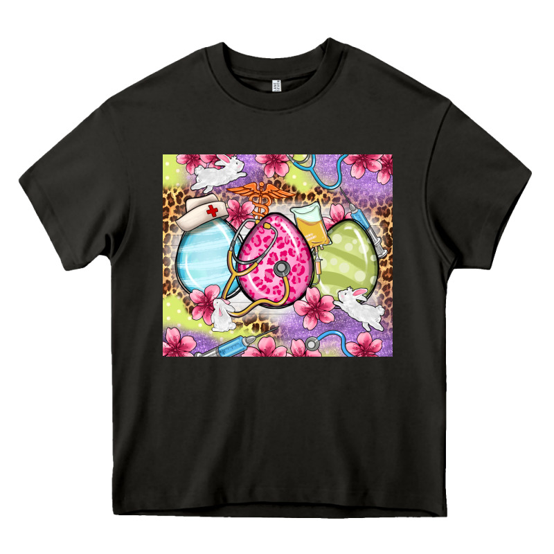 Easter Eggs Nurse Heavy Core Tee by OliviaCreatesArt | Teevron