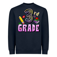 Navy Third Grade Heavyweight Sweatshirt - RanaPortraitStore