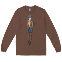 Chestnut mai sakurajima Long Sleeve Tee - DesigneFamous