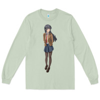 Matcha mai sakurajima Long Sleeve Tee - DesigneFamous