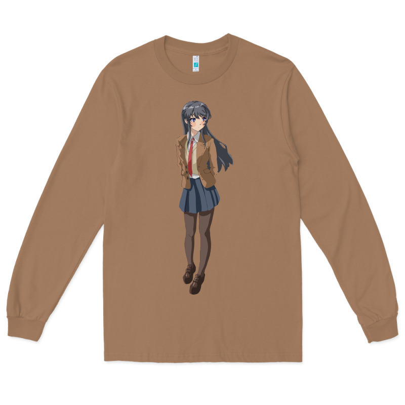 Mai Sakurajima Long Sleeve Tee by DesigneFamous | Teevron