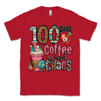 Red hundred days of coffee and chaos Classic Tee - OliviaCreatesArt