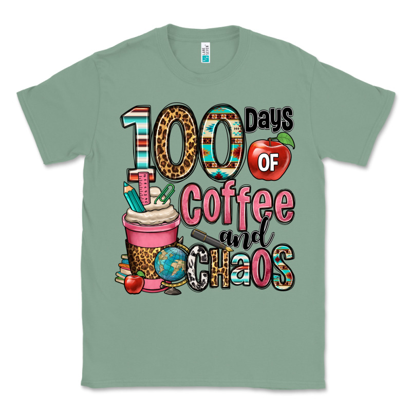 Hundred Days Of Coffee And Chaos Classic Tee by OliviaCreatesArt | Teevron