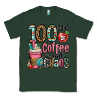 Sports Green hundred days of coffee and chaos Classic Tee - OliviaCreatesArt