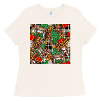 Bone christmas donkey Ladies Tee - FaDigitalArtStudio