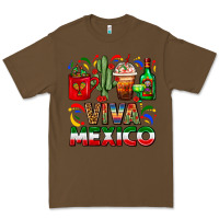 Cacao Viva Mexico Coffee Cups With Cactus And Tequila Premium Tee - FaDigitalArtStudio
