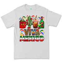 Dove Grey Viva Mexico Coffee Cups With Cactus And Tequila Premium Tee - FaDigitalArtStudio