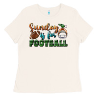 Bone sunday is for football Ladies Tee - BundleAndBundleShop