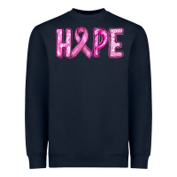 Navy Western Hope Breast Cancer Heavyweight Sweatshirt - RanaPortraitStore