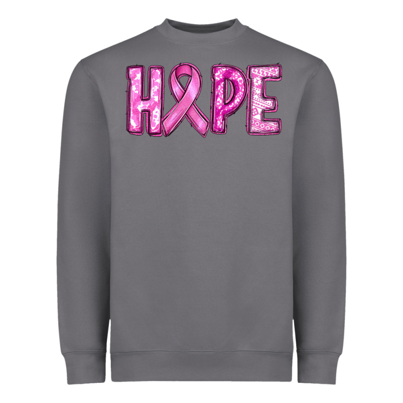 Western Hope Breast Cancer Heavyweight Sweatshirt by RanaPortraitStore | Teevron