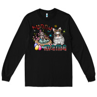 Black Bunny mama Long Sleeve Tee - CowhideDigitalArt