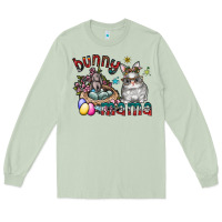 Matcha Bunny mama Long Sleeve Tee - CowhideDigitalArt
