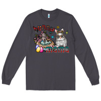 Smoke Bunny mama Long Sleeve Tee - CowhideDigitalArt