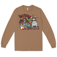 Toasted Coconut Bunny mama Long Sleeve Tee - CowhideDigitalArt